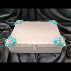 Turquoise lover decor box or cigar box